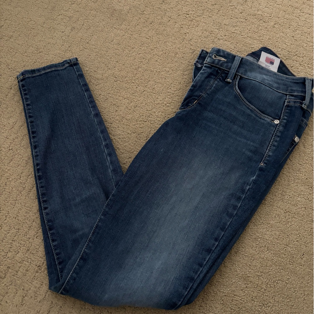 NYDJ Women’s Dark Blue Straight Jeans